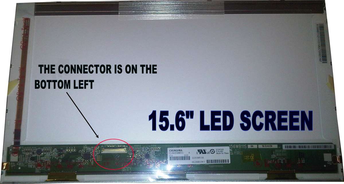 15.6" LED / LCD Laptop Screen - Fits all the new Laptops - 90% Of the laptops today use this LED