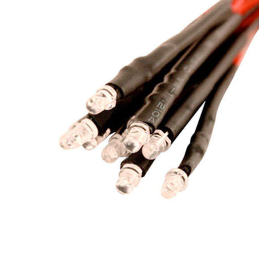 PreWired Single LED (5mm blue) by lumi LED Lights