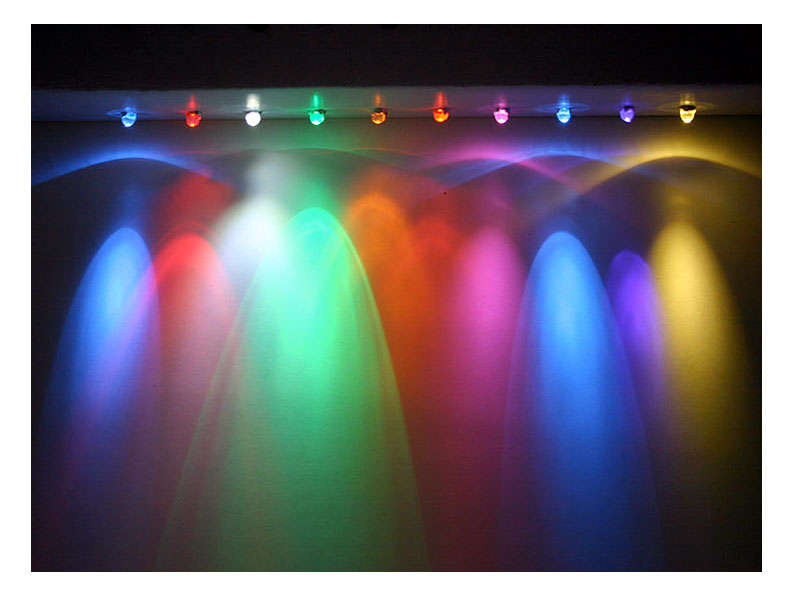 PreWired Single LED (5mm blue) by lumi LED Lights