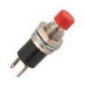 PUSH BUTTON RND N.C 1A   RED-T  B163B-RD