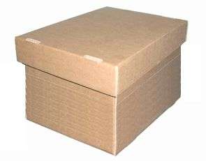 BOX SQU 2P A4 INT=230x330x220mm  BOX-A4-2H
