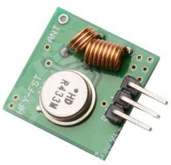 RF TRANSMITTER MODULE 433MHz 12VDC  HFY-FST / 170056