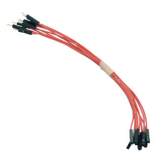 JUMPER WIRES M-F 200mm  JW-200x10-FM *A*