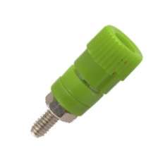 SOCK BANANA 4mm  GREEN 5A 125V  K203-GR