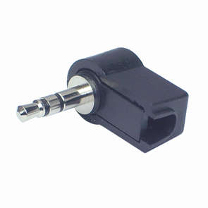 PLUG 3.5 STEREO R/A PLA NO/SLV - K30938