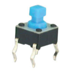 SWITCH TACTILE 6x6 SQR-K H=7.5  MTS-1102T-7.5MM
