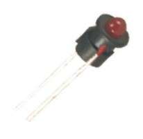 LED HOLDER 3mm PLASTIC     1-P  LED3-2