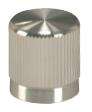 KNOB ALU SIL SPLIN   20x16x6.0 - S87310B