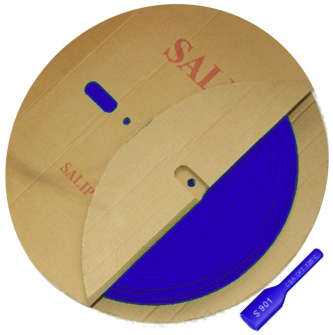 SLEEVING HEAT-SHRINK  7.0mm BL 100M/REEL  S-901-7.0MM-BLUE