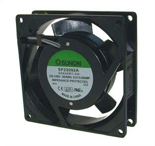 FAN 92sqx25 220V BAL PIN 34CFM  SF23092A-2092HBT.GN