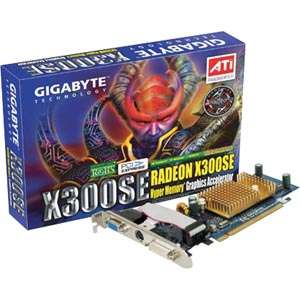 Gigabyte Radeon X300 SE Graphic Card 128 MB GDDR2 PCI Express x16