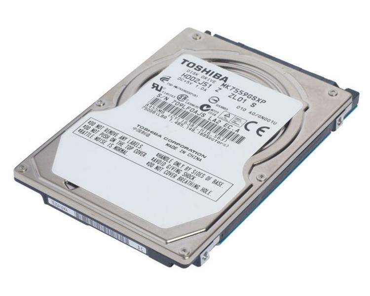 750GB 2.5" Toshiba Laptop Hard-Drive
