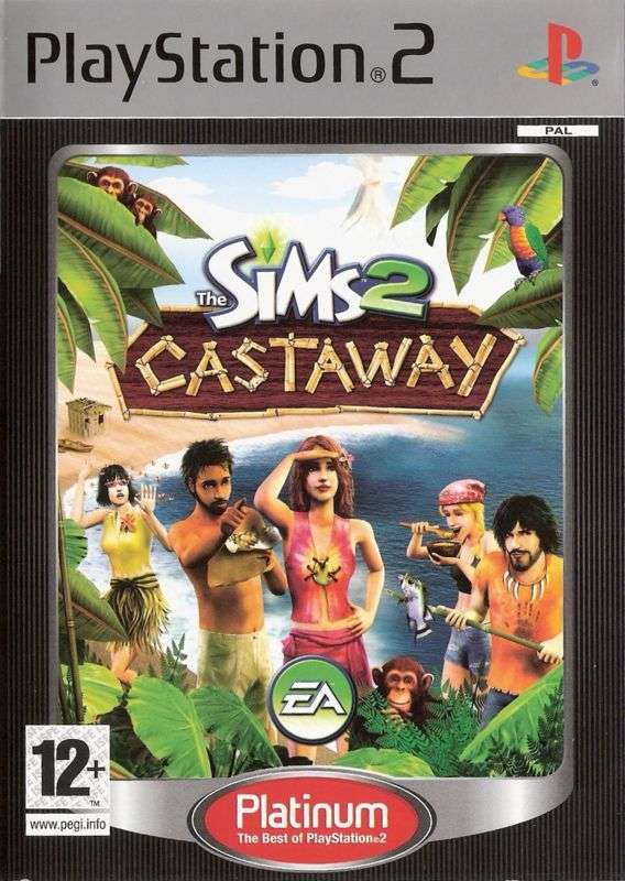The Sims 2 - Castaway (Platinum) - PS2