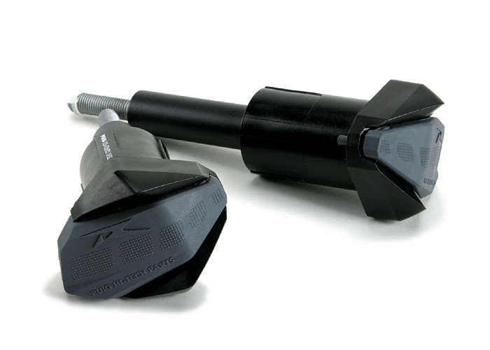 PUIG - Yamaha YZF600 R6 (08-16) - Black R12 Frame Sliders (Full Kit)