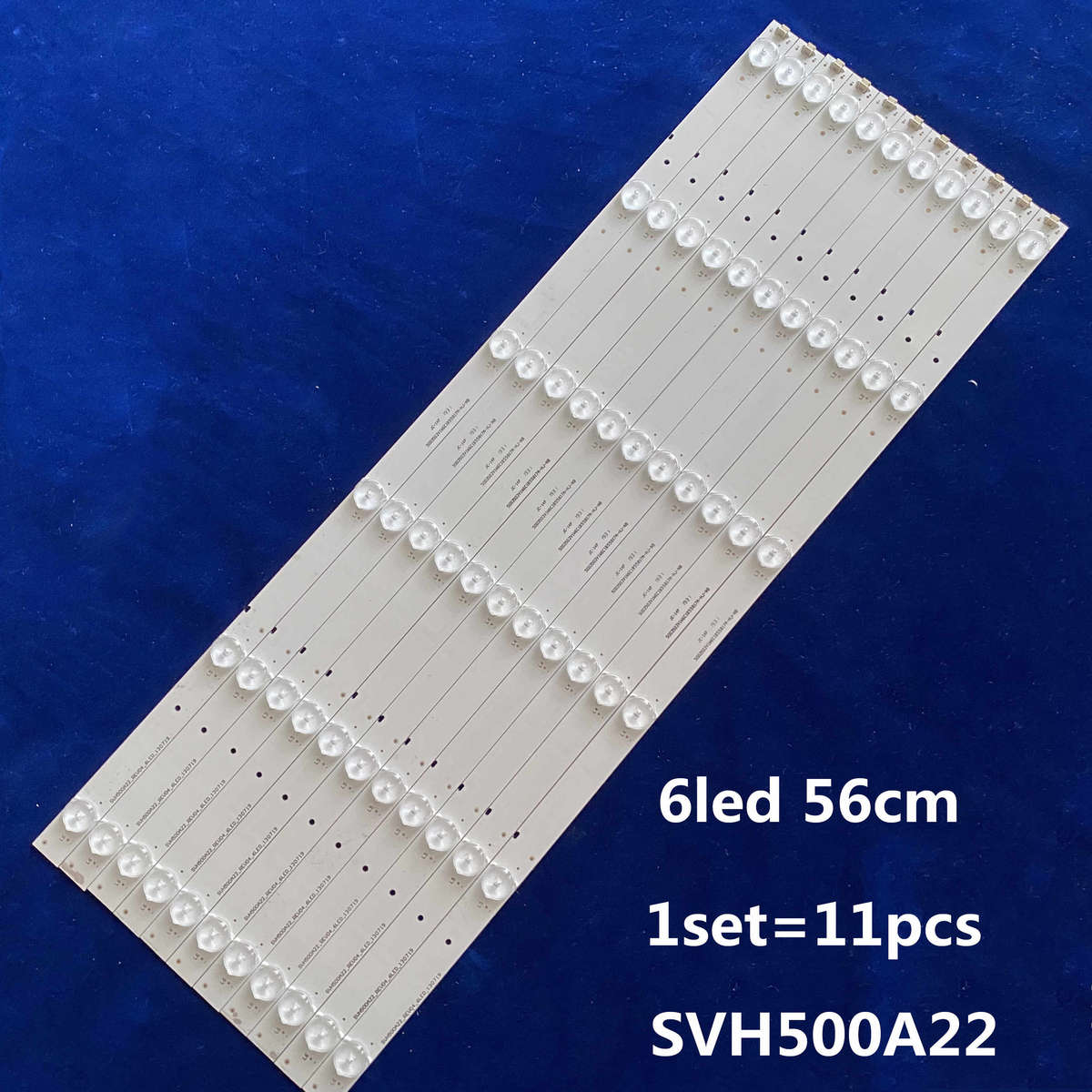 Hisense 50 Inch TV Replacement LED Backlight Strips (11 strips, 6 LEDs per strip) LEDN50D36P SVH5...