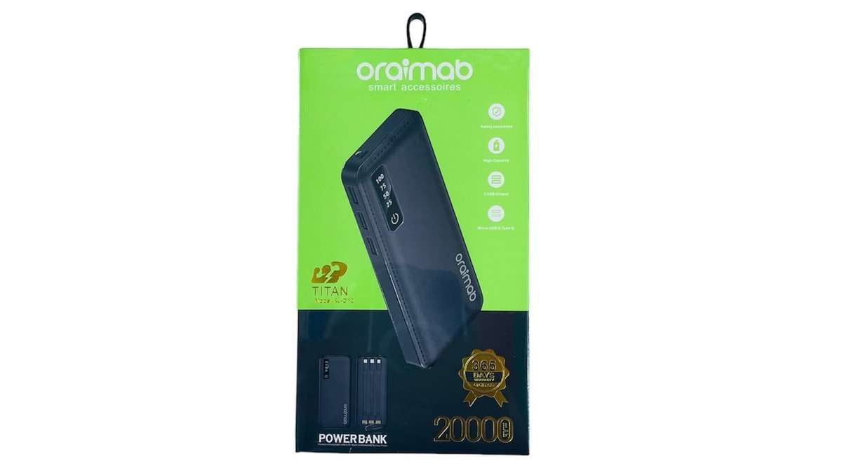 Power Bank ORAIMAB TITAN KJ-D12/807