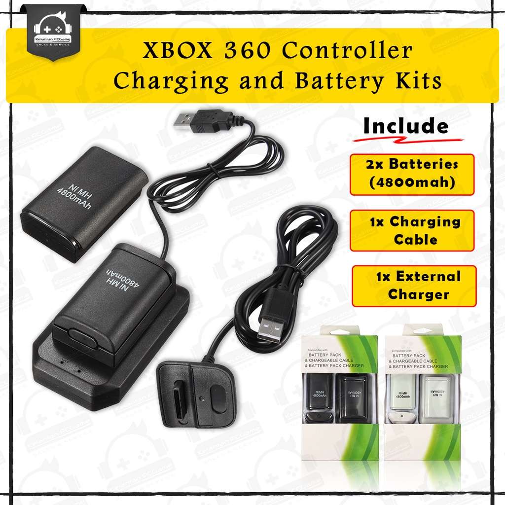 5-in-1 XBox 360 Battery pack