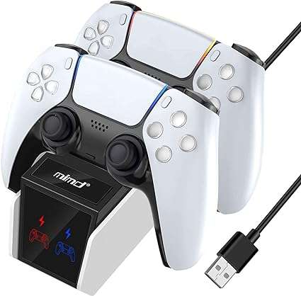 Dual Controller Charging Stand for PS 5