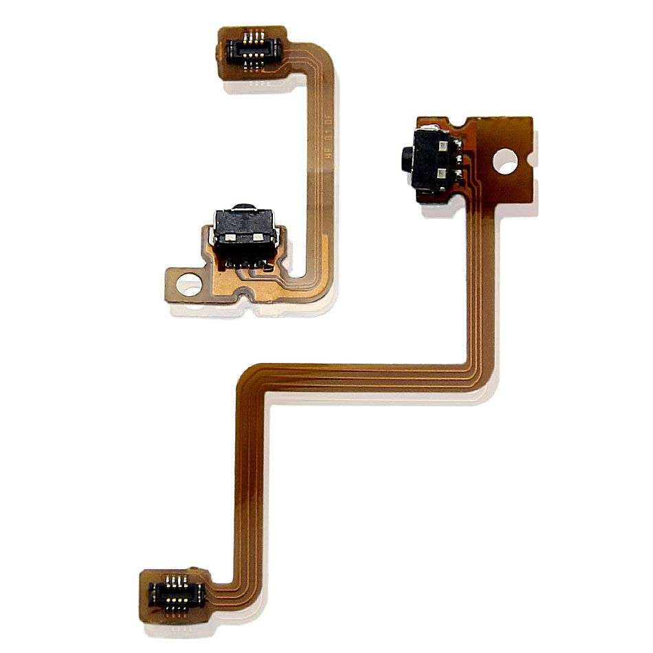 Left & Right Shoulder Button Switch Ribbon Flex Cable For Nintendo 3Ds