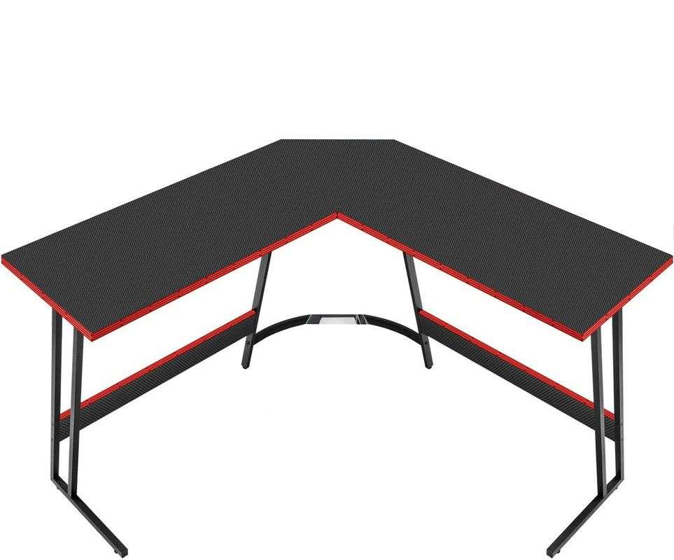 L-Shaped Gaming Desk / Table, PC Desk 7019