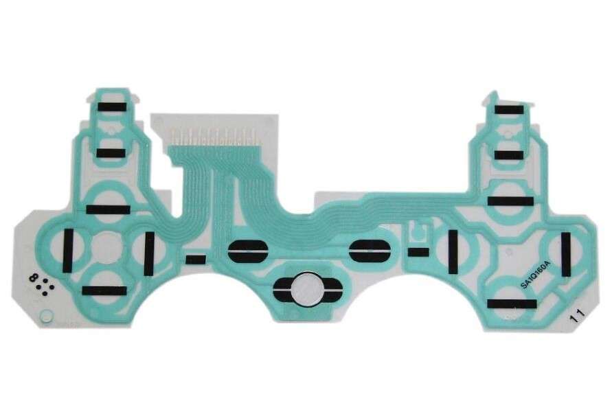 SA1Q160A Conductive Film Keypad Flex Cable For PS3 Controller OEM
