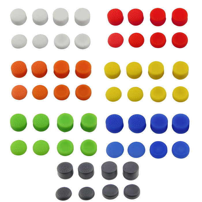 Joystick Silicon Cap 8Pcs Set For PlayStation 4 PS4
