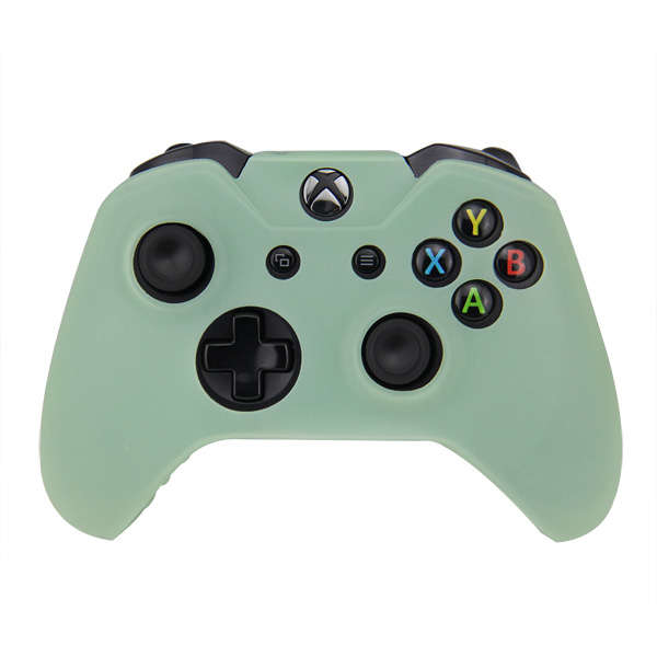 Green Silicone Case/Skin For Microsoft Xbox One Controller