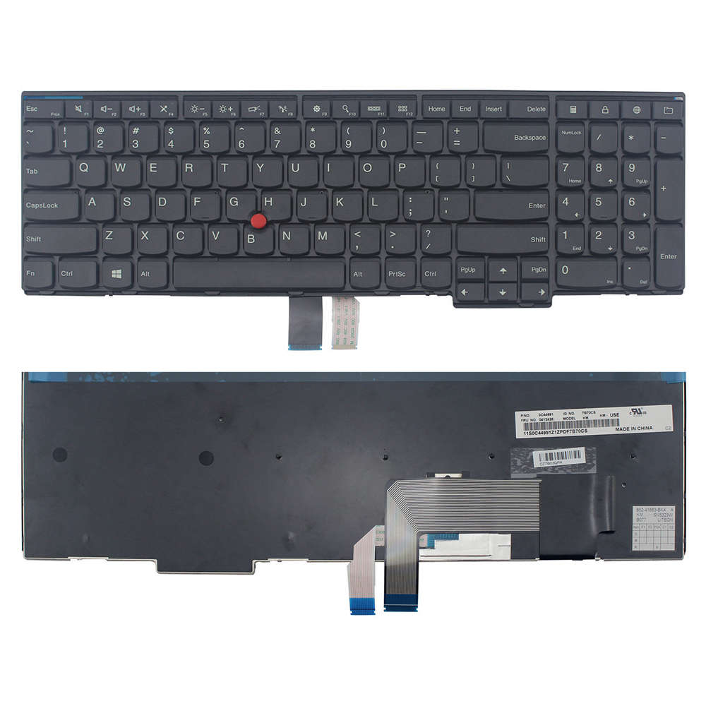 Replacement Laptop Keyboard For Lenovo ThinkPad T540P E531 E540