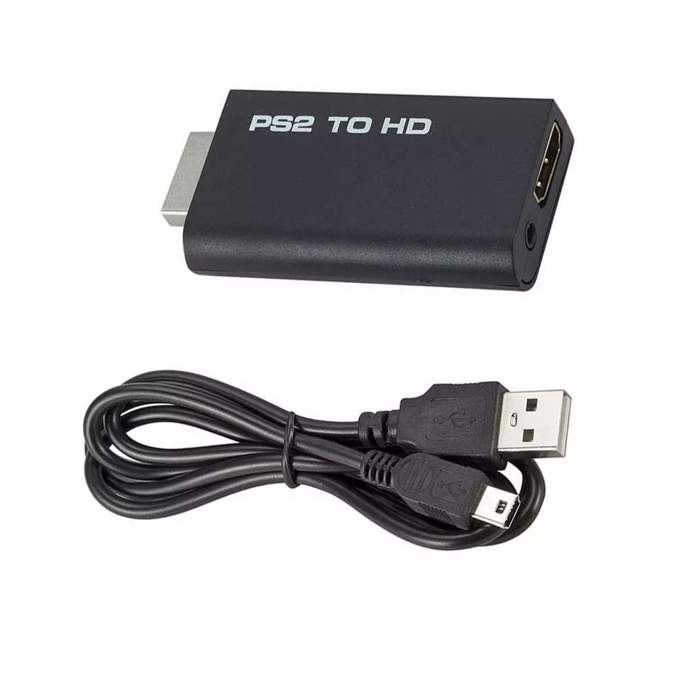PS2 to HDTV Video Converter With 3.5mm Output