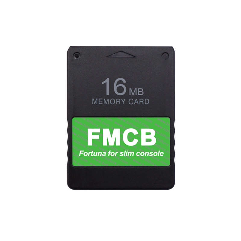 PS2 Slim Fortuna FMCB 16M Memory Card