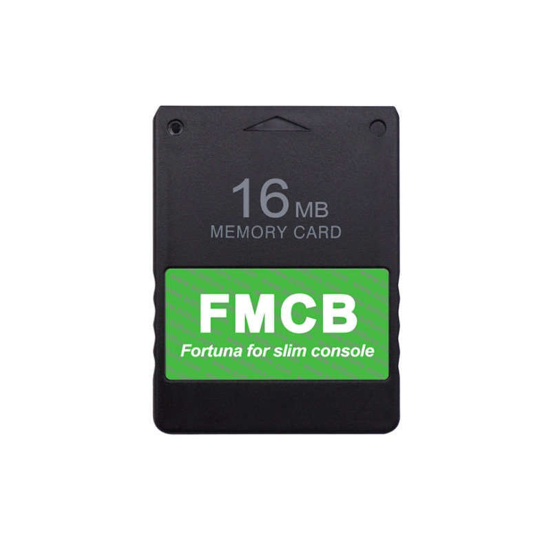 PS2 Slim Fortuna FMCB 16M Memory Card