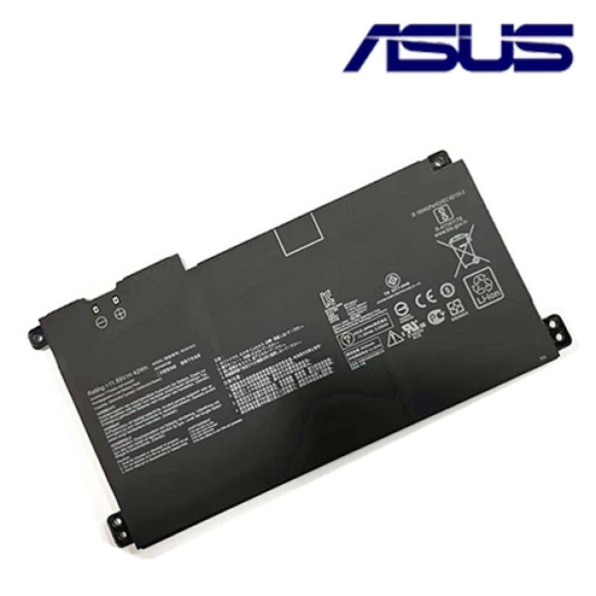 Replacement Battery for ASUS E410M E410MA E510M E510MA (11.4V 41Wh 3-Cell Li-Poly)