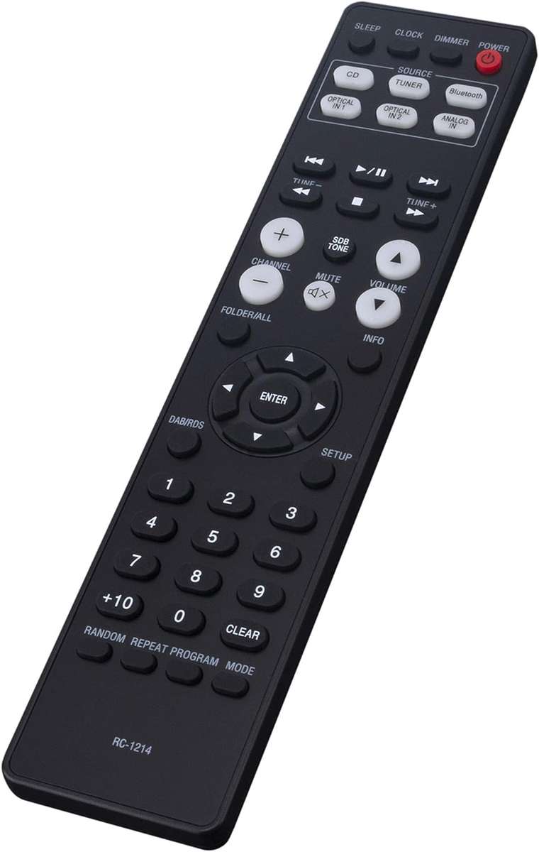 Denon RC-1214 Replacement Remote Control for Denon CD Receiver HiFi System RCDM41 RCD-M41DAB DM41...