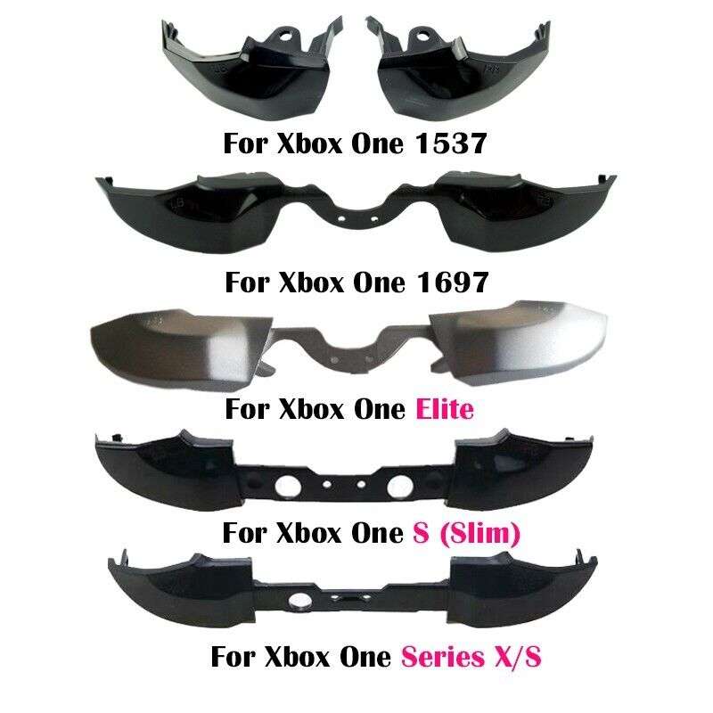 Replacement Xbox one Elite LB RB Black Bumper Button