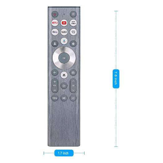 Hisense Replacement Remote ERF6A80 Voice Control Applicable for Hisense Class A7 U8 Series LCD 4K...