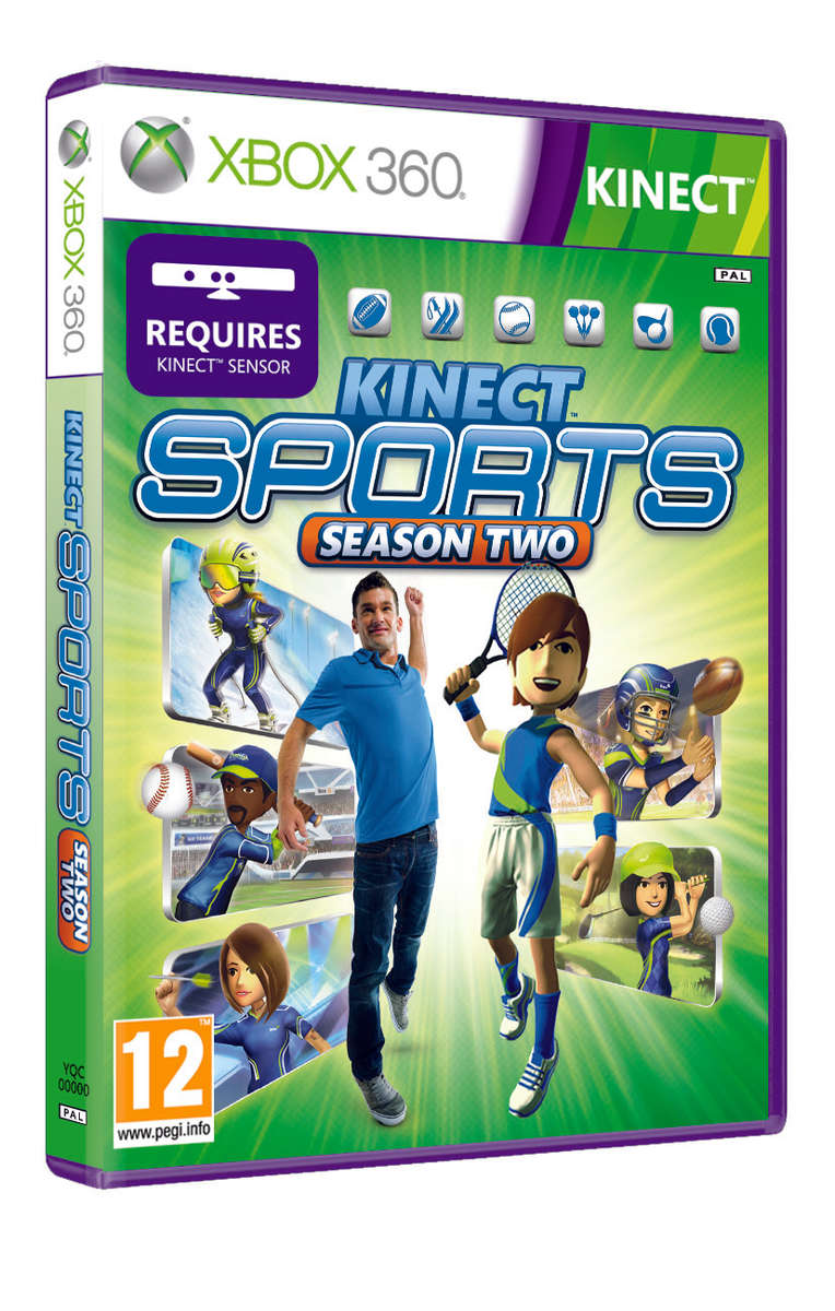 XBOX 360 KINECT SPORTS SEASON TWO / ORIGINAL PRODUCT / SAG / BID TO WIN