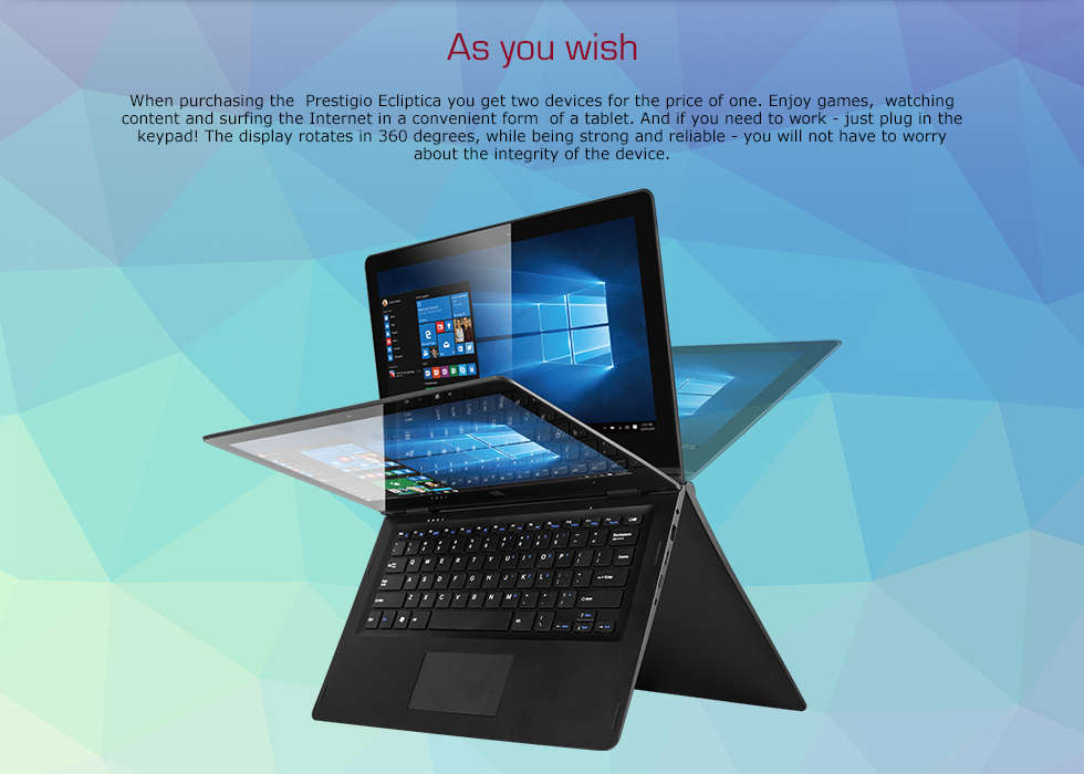 Prestigio Visconte Ecliptica TOUCH-SCREEN 13.3"