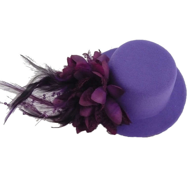 purple Mini Top Hat