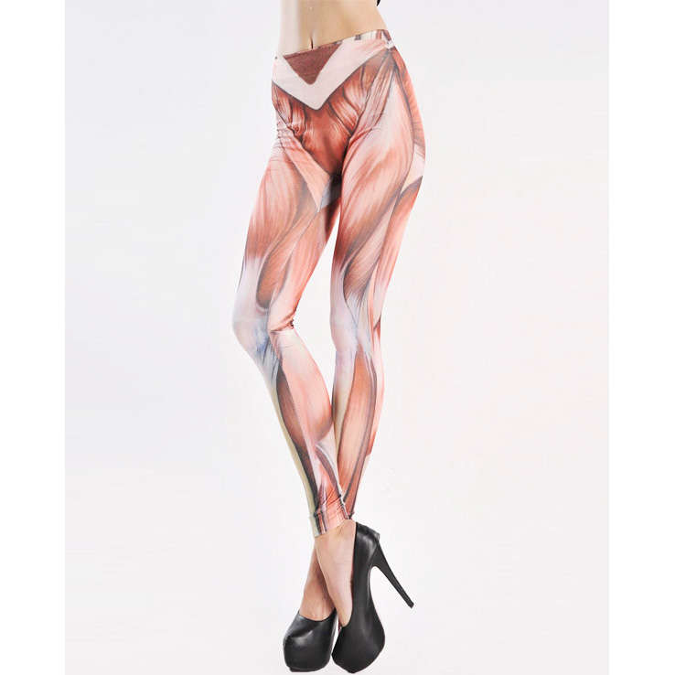 Novel Muscle Printing Leggings
