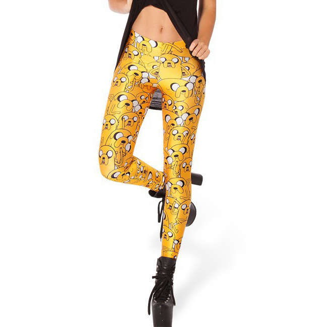 Naughty Jake Print Leggings