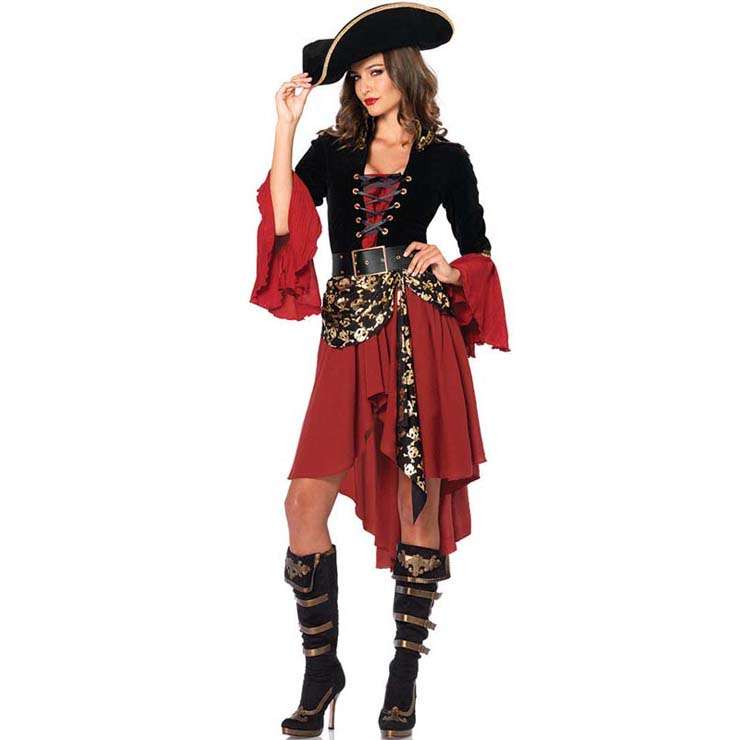 Cruel Seas Captain Sexy Women's Costume