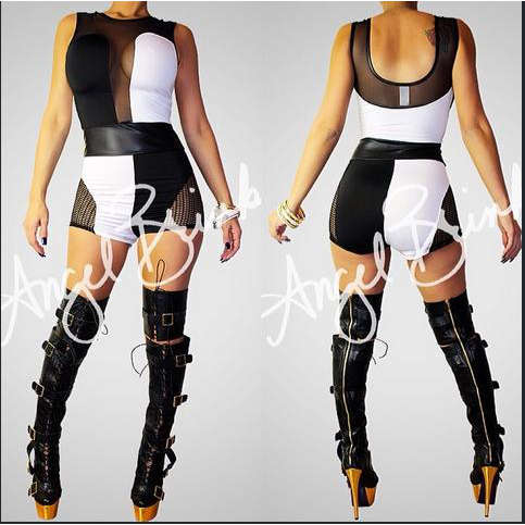 bodycon short romper jumpsuit