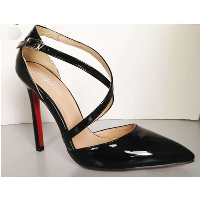 Cross Strap Pumps High Heels