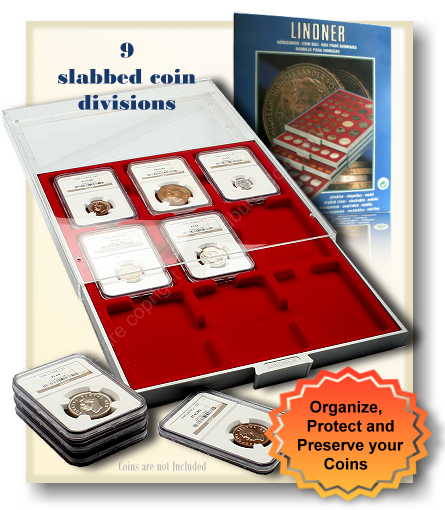 *#* Lindner X9 Slabbed Collection Coin Tray  *#*