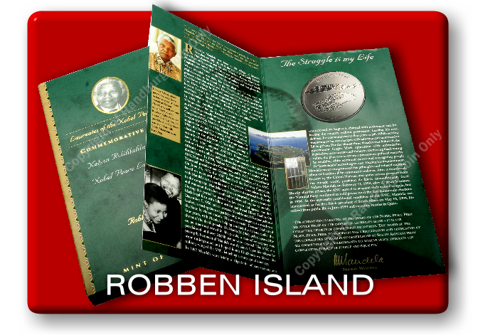*#* 2009 Mandela Nobel Laureate Silver Commemorative Robben Island *#*