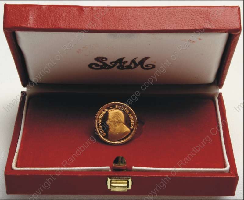 *#* 1985 SA Gold Proof Kruger Tenth oz in Red Box without Certificate *#*