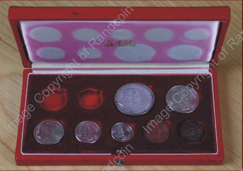 *#* 1965 Long Proof Set NO GOLD in Original SA Mint box !!! *#*