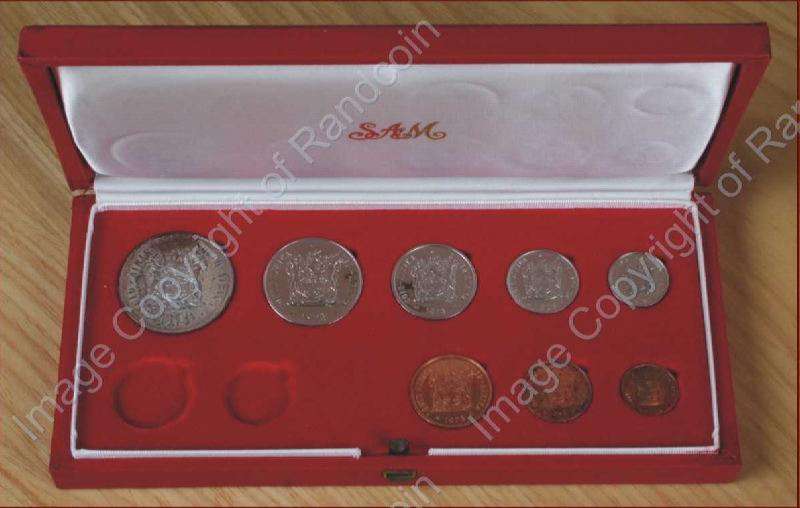 *#* 1973 Long Proof Set NO GOLD in Original SA Mint box !!! *#*