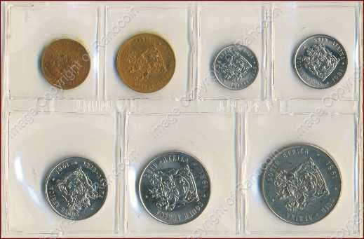 *#* 1981 SA Mint issued UNC set !!! *#*