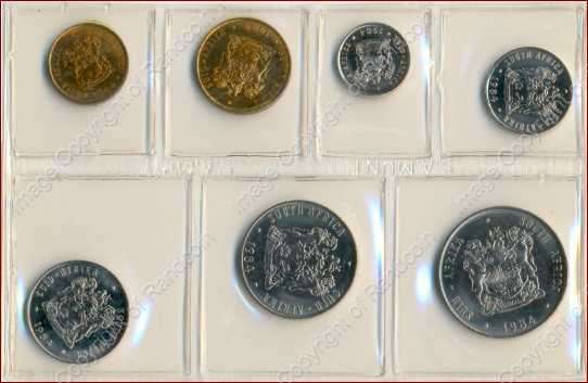 @@ CRAZY @@ ### 1984 SA Mint issued UNC set !!! ###
